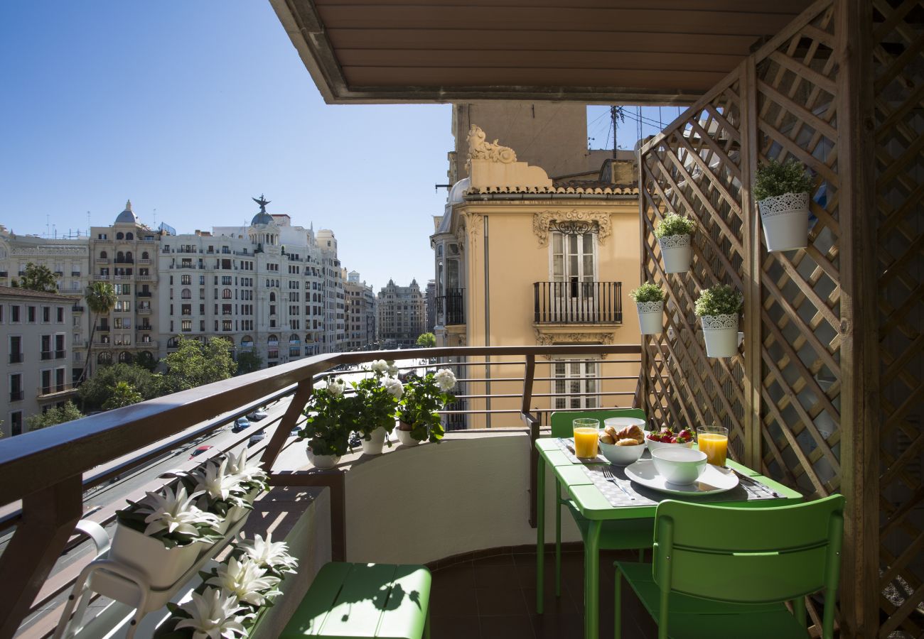 Ferienwohnung in Valencia - Xativa Terrace II