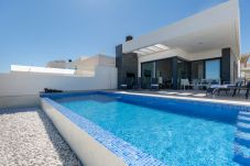 Swimming pool view number 1 of a holiday rental villa, Fidalsa 5 Stars Sea Views, in Ciudad Quesada