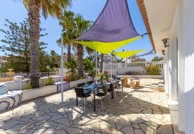 Villa in Orihuela Costa - Fidalsa Prime Mediterranean Beachfront Villa in Orihuela Costa - Fidalsa Prime Mediterranean Beachfront
