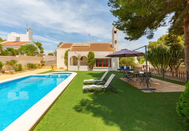 Holiday villa with private pool in Alicante