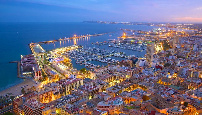 beautiful town alicante santa pola