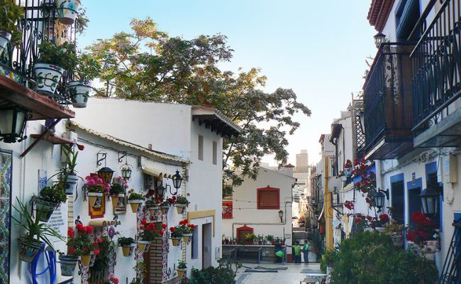 barrio santa cruz alicante visitar