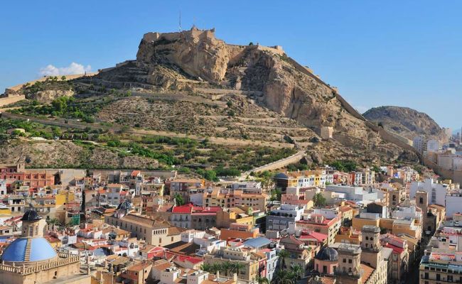 castillo santa barbara alicante