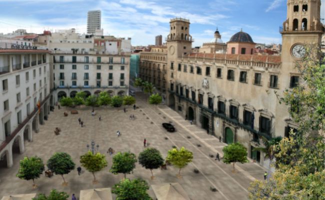 plaza ayuntamiento alicante